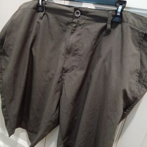 Dixxon Hybird Land to Sea Gray  Men's Big & Tall Size 44 Flat Front Shorts
